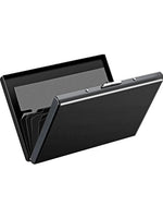 Black Aluminium Card Holder